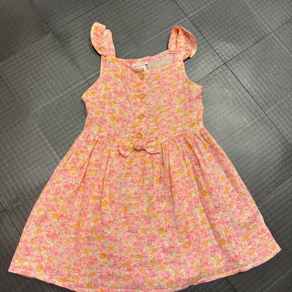 LAURA ASHLEY GIRLS FLORAL SUN DRESS SIZE 5 - Picture 6 of 6